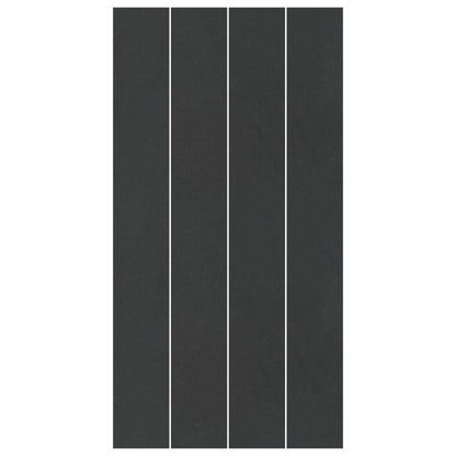 Telo per Fondo Piscina Regolabile Nero 820 x 420 x 0,1 cm