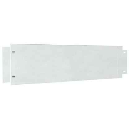 Bordure per prato 5 pcs Argento 100 x 25 x 0,07 cm | homemem39