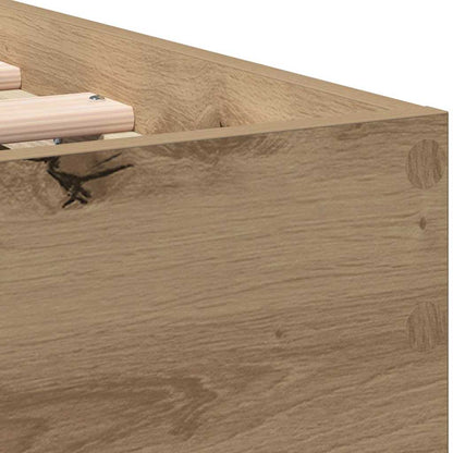 Struttura del letto Rovere artigianale 203 x 95 x 70 cm | homemem39