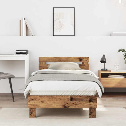 Struttura del letto Legno vecchio 193 x 95 x 88 cm | homemem39