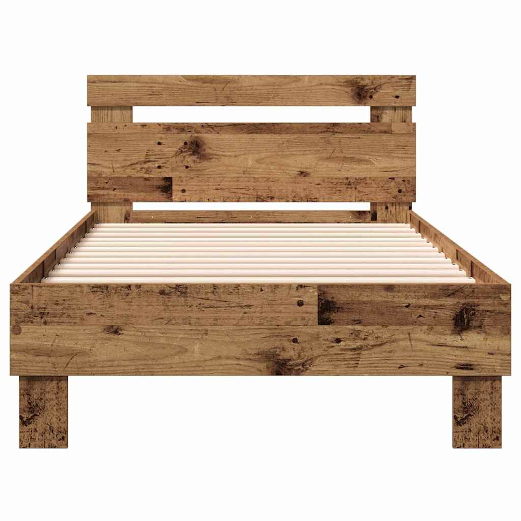 Struttura del letto Legno vecchio 193 x 95 x 88 cm | homemem39