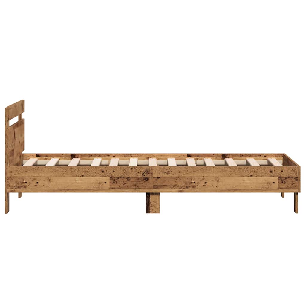 Struttura del letto Legno vecchio 193 x 95 x 88 cm | homemem39