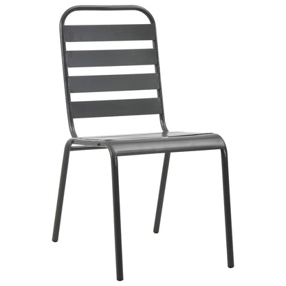 Set da Pranzo per Giardino 7 pcs Antracite | homemem39