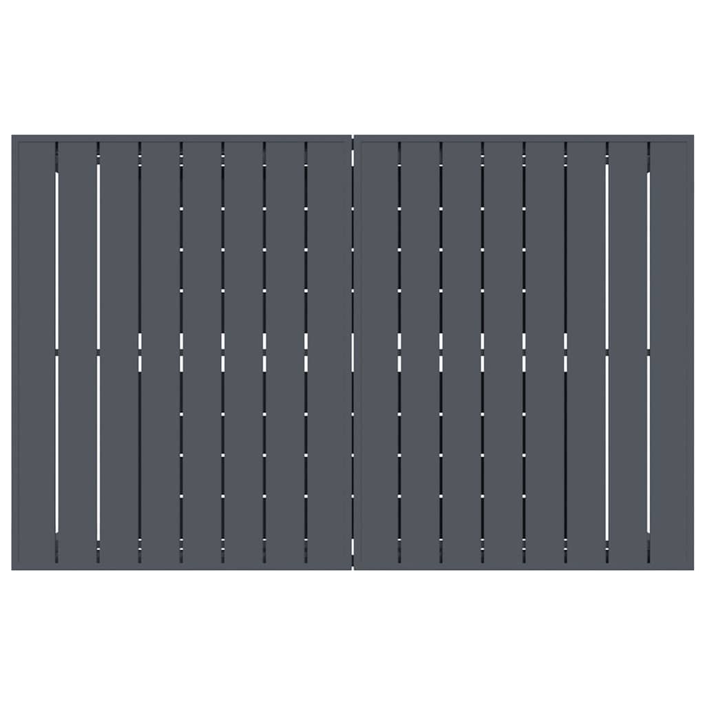 Set da Pranzo per Giardino 9 pcs Marrone Poly Rattan - homemem39