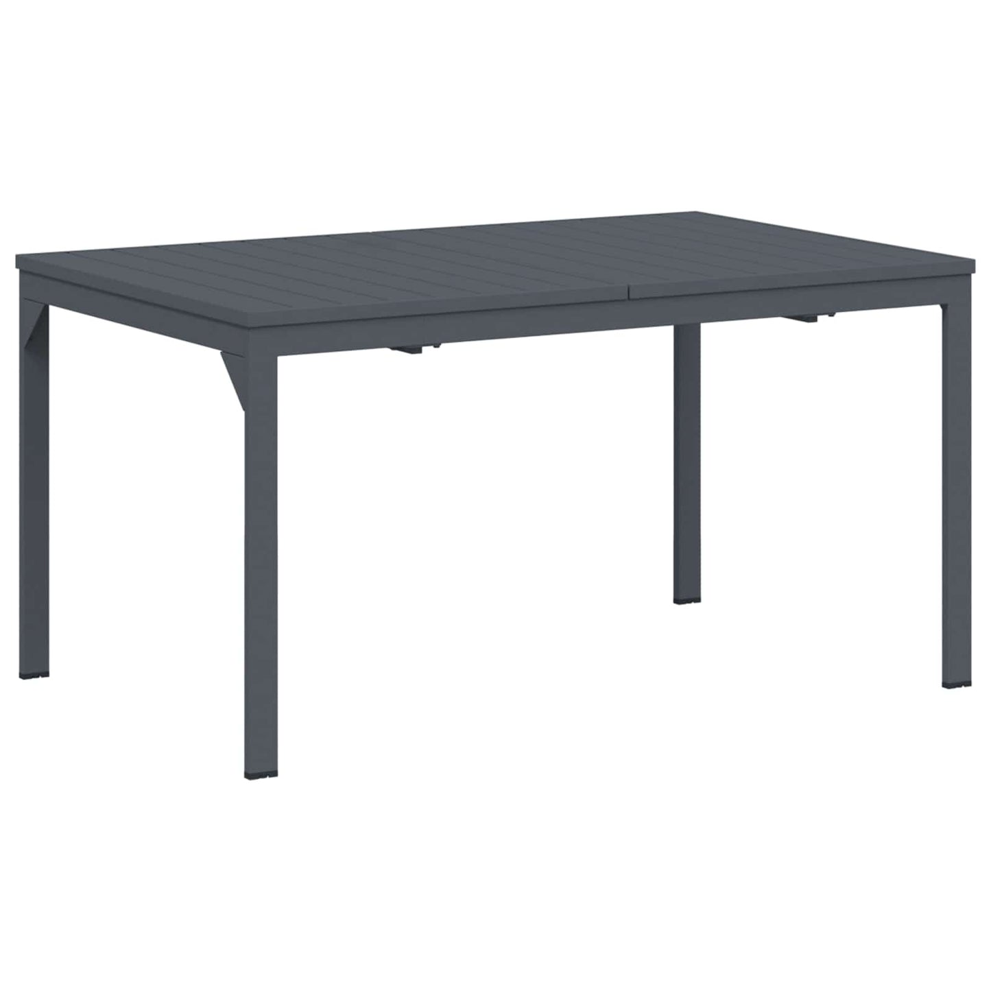 Set da Pranzo per Giardino 9 pcs Antracite Acciaio | homemem39