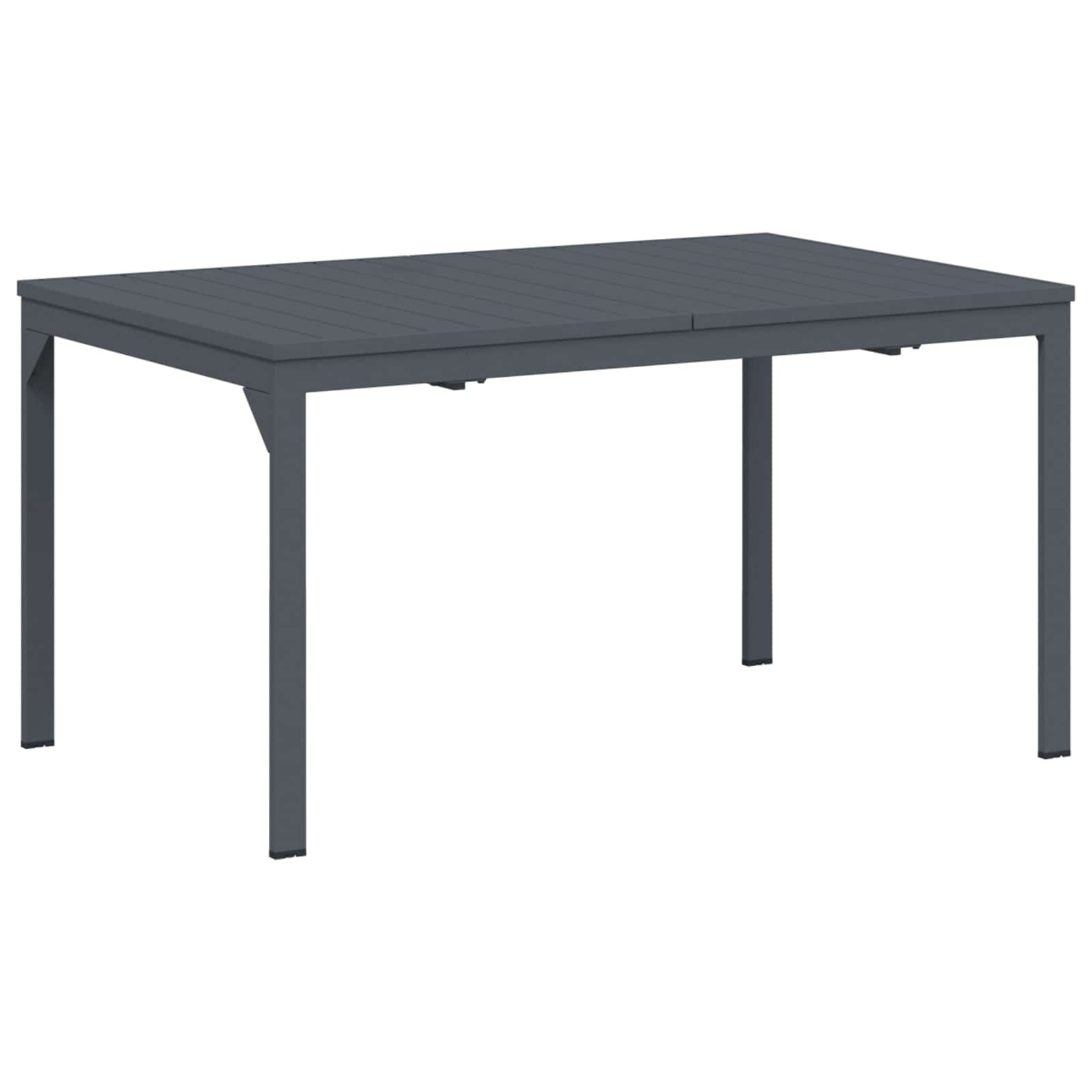 Set da Pranzo per Giardino 9 pcs Antracite Acciaio | homemem39