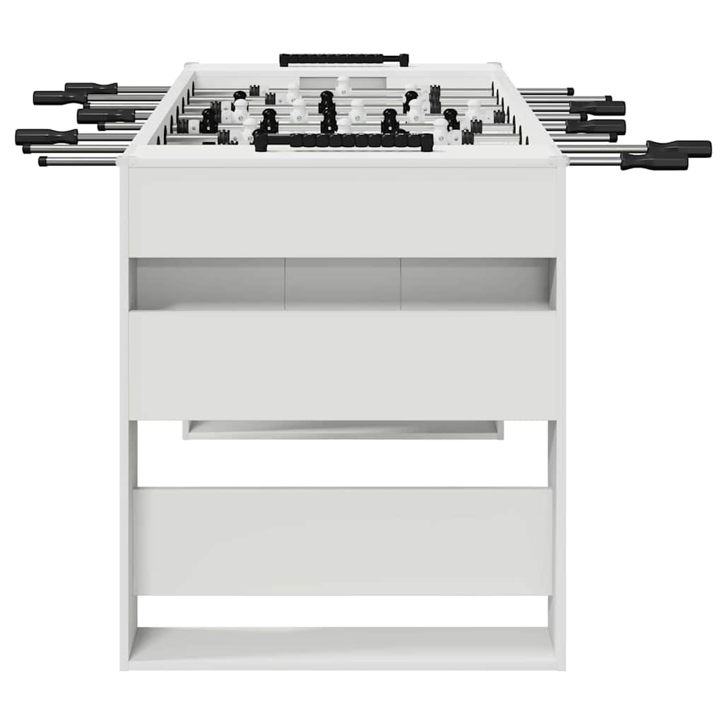 Tavolo da Calcio 2 pcs Bianco 146,5 x 74 x 85 cm