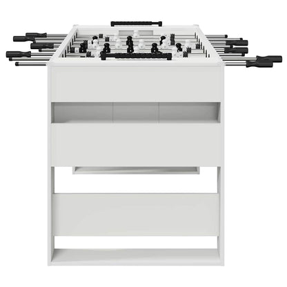 Tavolo da Calcio 2 pcs Bianco 146,5 x 74 x 85 cm