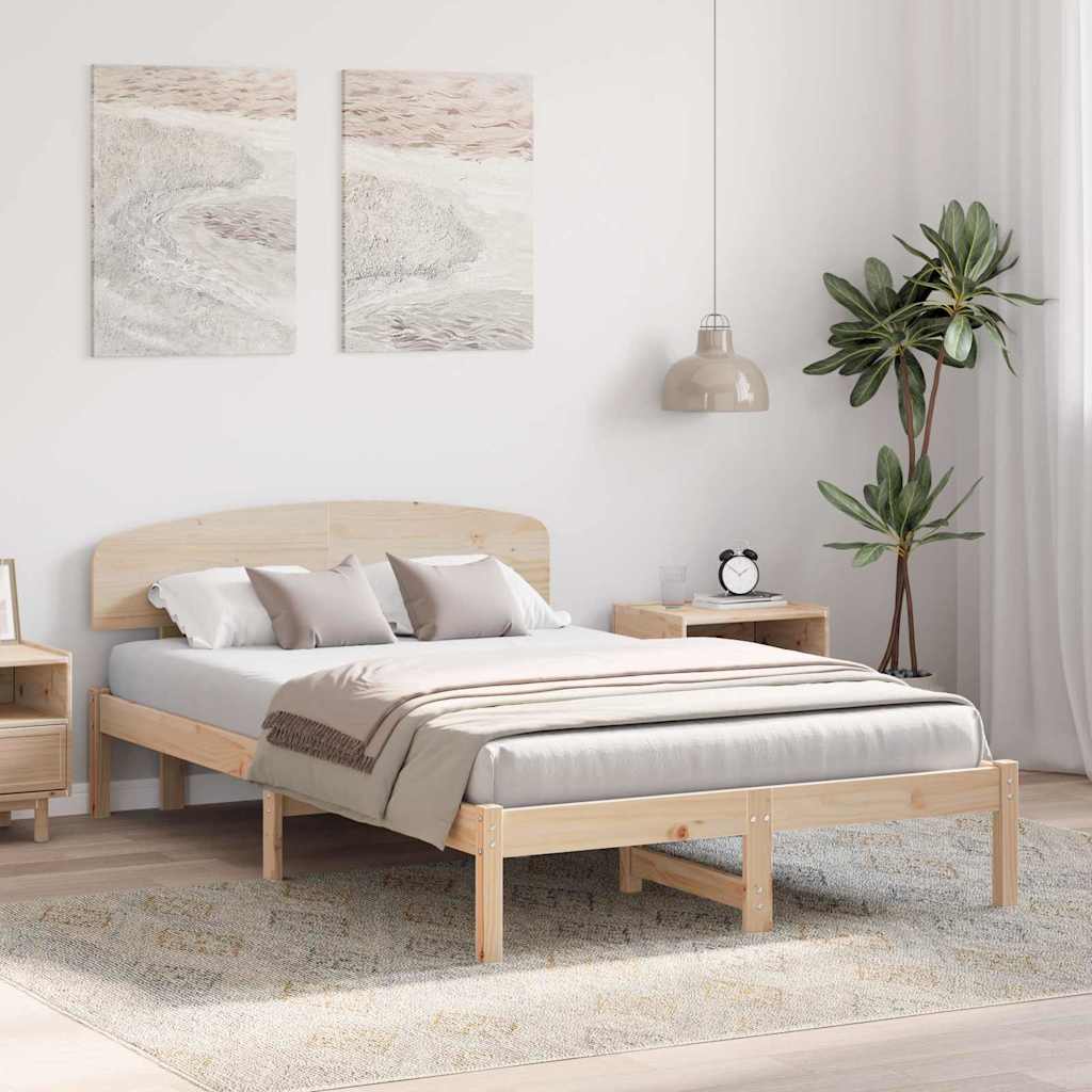 Struttura del letto Naturale 120 x 200 cm Pino massello | homemem39