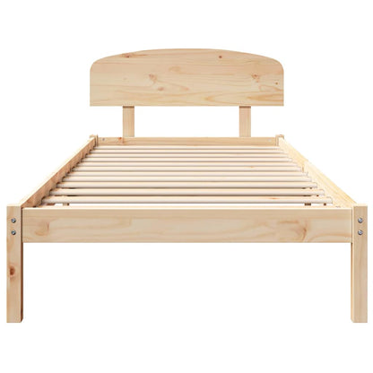 Struttura del letto Naturale 80 x 200 cm Pino massello | homemem39