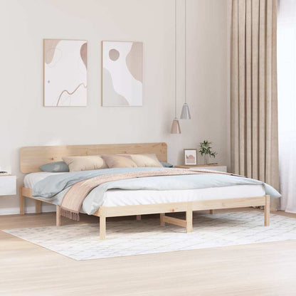 Struttura del letto Naturale 180 x 200 cm Pino massello | homemem39