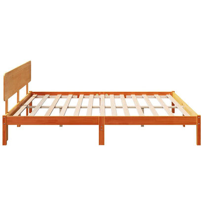 Struttura del letto Marrone cerato 180 x 200 cm Pino massello | homemem39