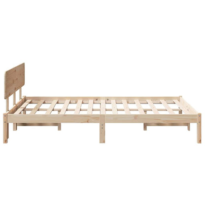 Struttura del letto Naturale 120 x 190 cm Pino massello | homemem39