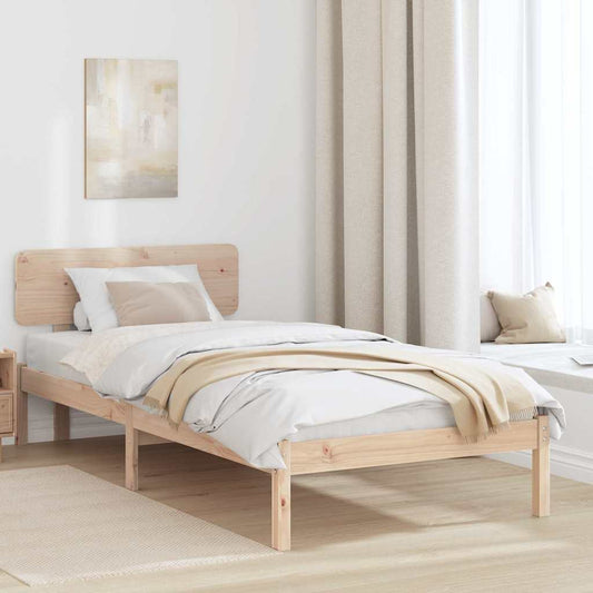 Struttura del letto Naturale 90 x 200 cm Pino massello | homemem39