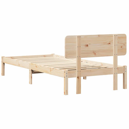 Struttura del letto Naturale 90 x 200 cm Pino massello | homemem39
