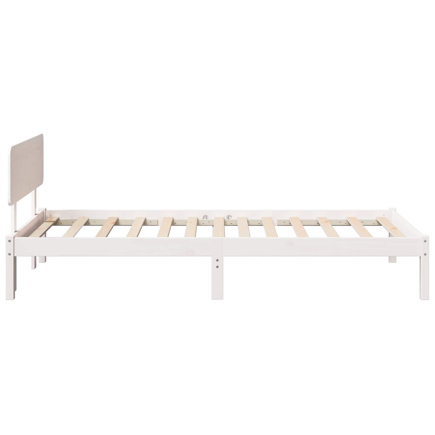 Struttura del letto Bianco 90 x 200 cm Pino massello | homemem39
