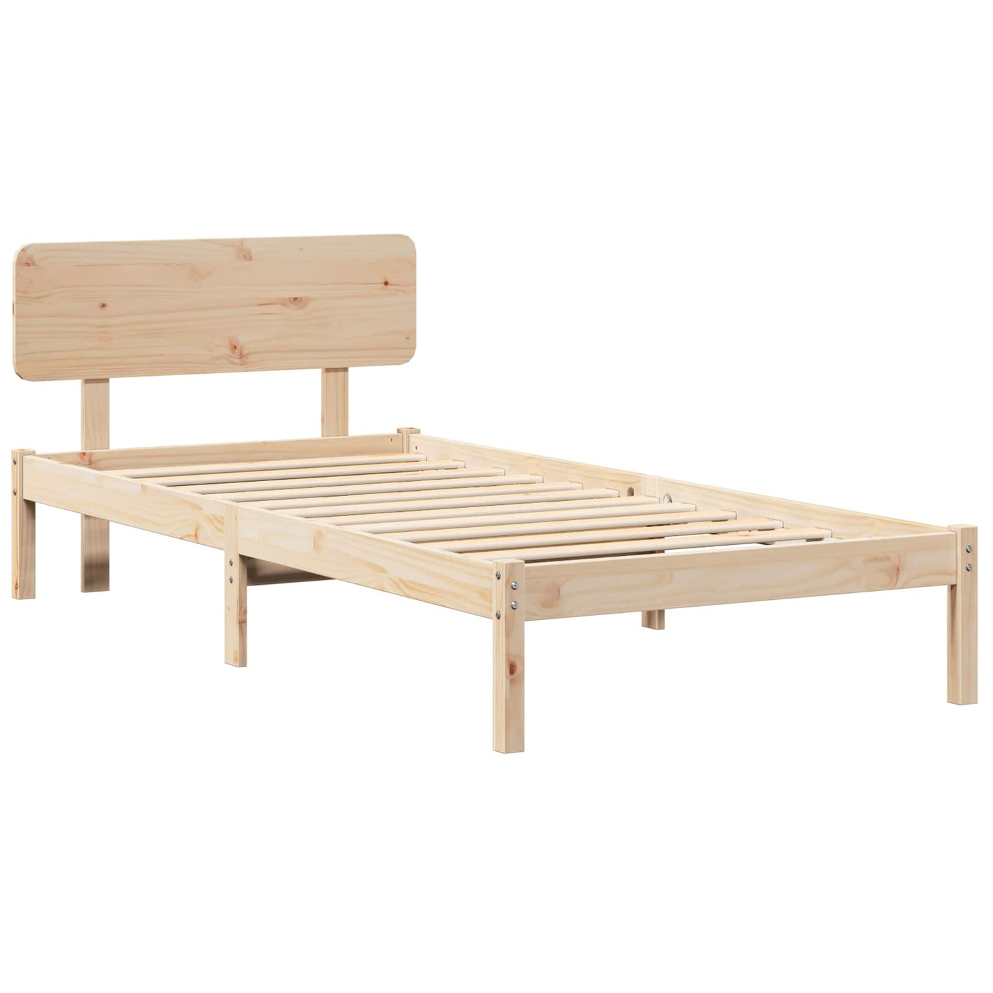Struttura del letto Naturale 80 x 200 cm Pino massello | homemem39