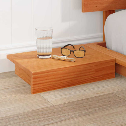 Struttura del letto Marrone 200 x 200 cm legno | homemem39