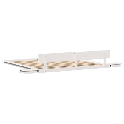 Struttura del letto Bianco 180 x 200 cm legno | homemem39