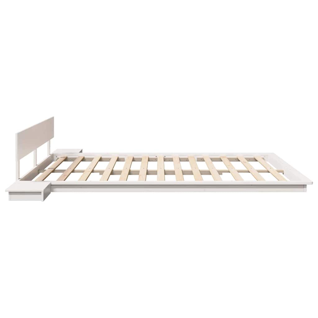 Struttura del letto Bianco 180 x 200 cm legno | homemem39