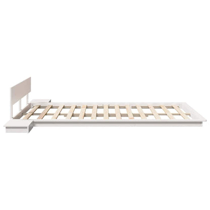 Struttura del letto Bianco 150 x 200 cm legno | homemem39