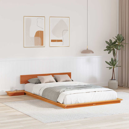 Struttura del letto Marrone 120 x 200 cm legno | homemem39