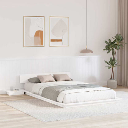 Struttura del letto Bianco 120 x 190 cm legno | homemem39