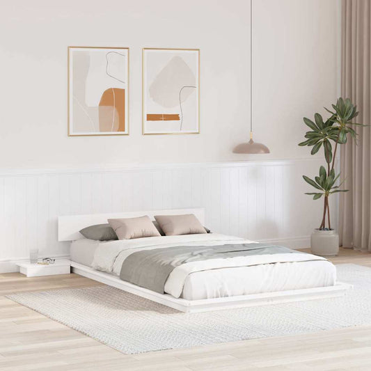 Struttura del letto Bianco 120 x 190 cm legno | homemem39