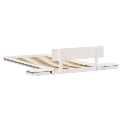 Struttura del letto Bianco 90 x 200 cm legno | homemem39
