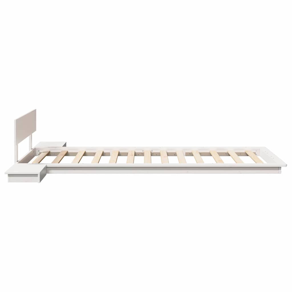 Struttura del letto Bianco 90 x 200 cm legno | homemem39