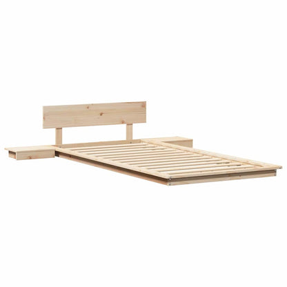 Struttura del letto Marrone 80 x 200 cm legno | homemem39