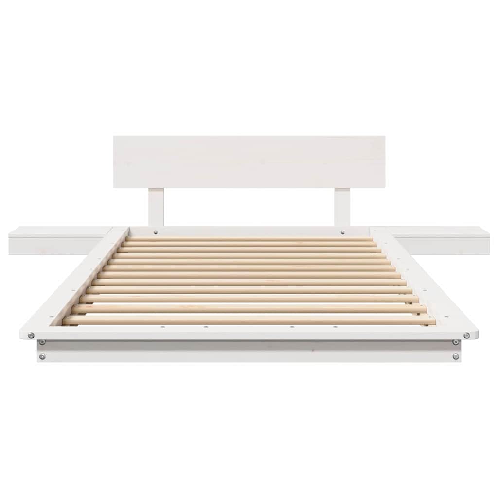 Struttura del letto Bianco 80 x 200 cm legno | homemem39