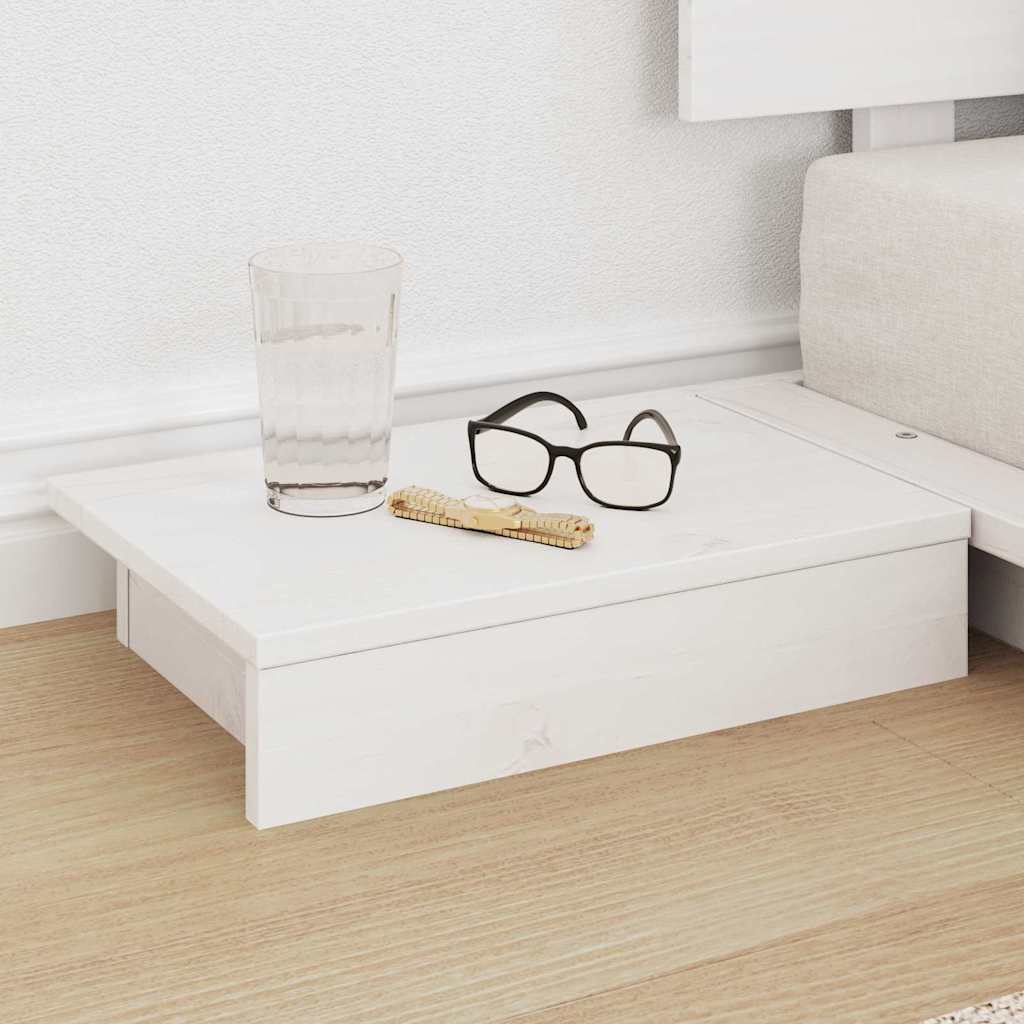 Struttura del letto Bianco 90 x 190 cm legno | homemem39