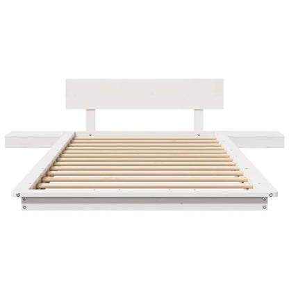 Struttura del letto Bianco 90 x 190 cm legno | homemem39