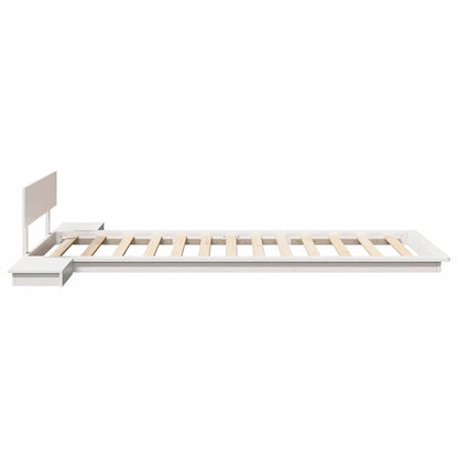 Struttura del letto Bianco 90 x 190 cm legno | homemem39