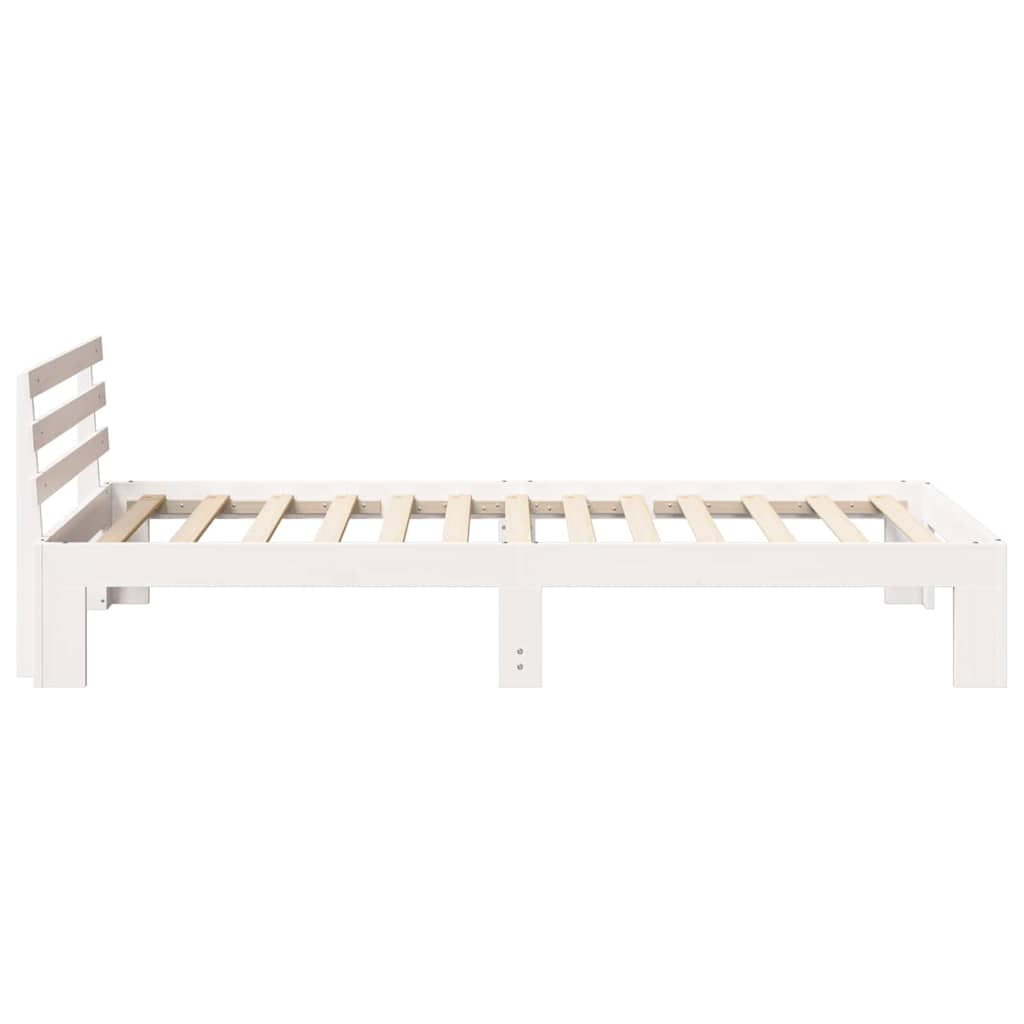 Struttura del letto Bianco 90 x 200 cm Pino massello | homemem39