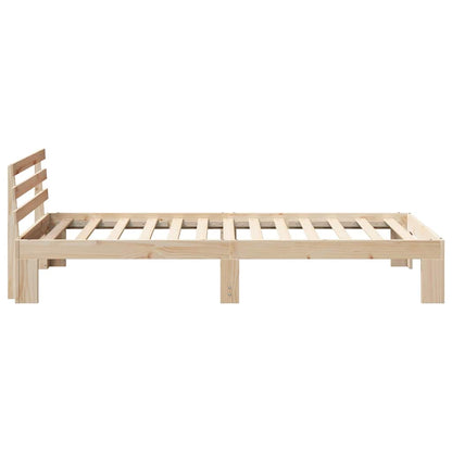 Struttura del letto Naturale 75 x 190 cm Pino massello | homemem39