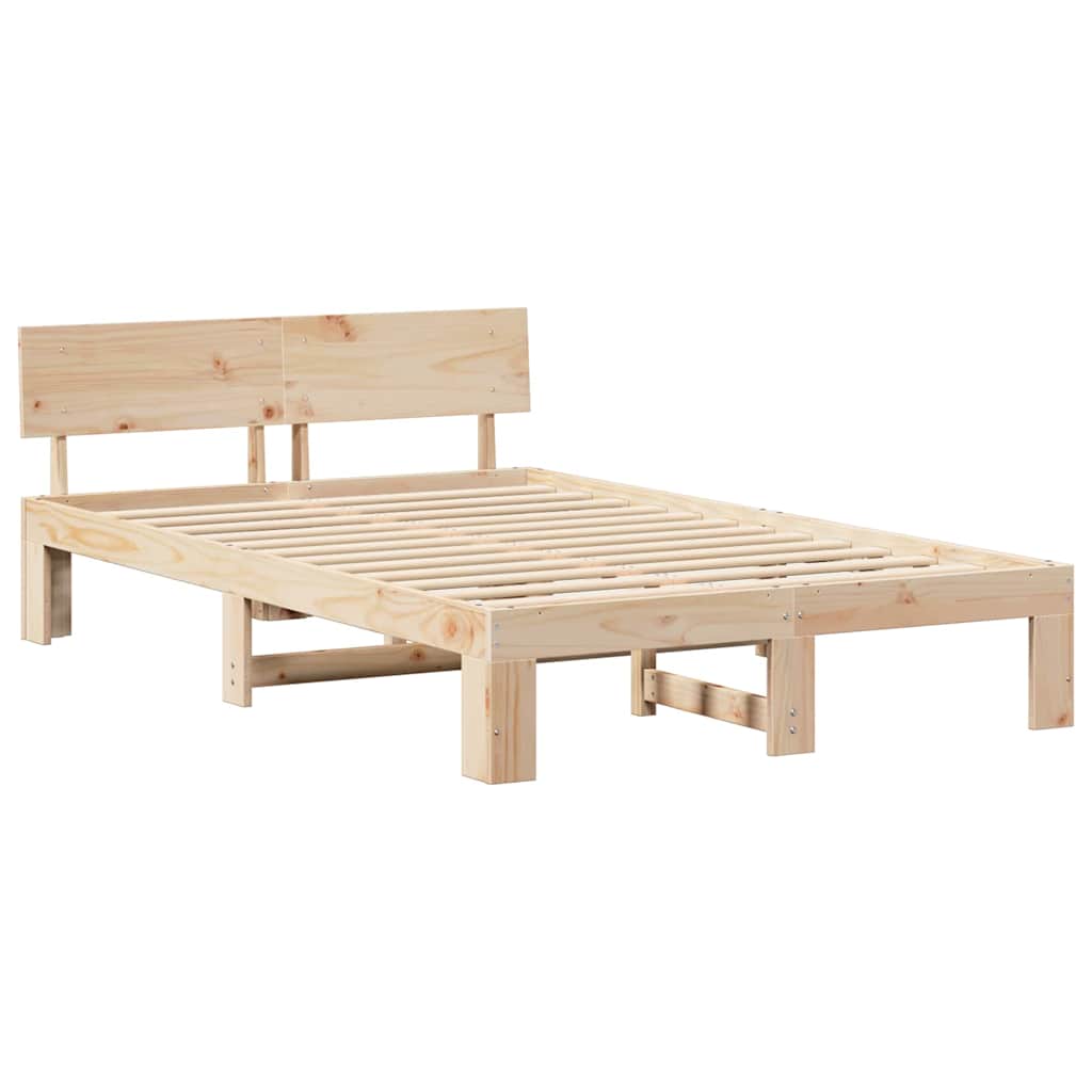Struttura del letto Naturale 120 x 190 cm Pino massello | homemem39