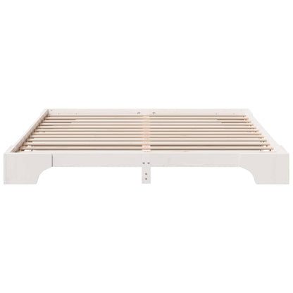 Struttura del letto Bianco 180 x 200 cm Pino massello | homemem39
