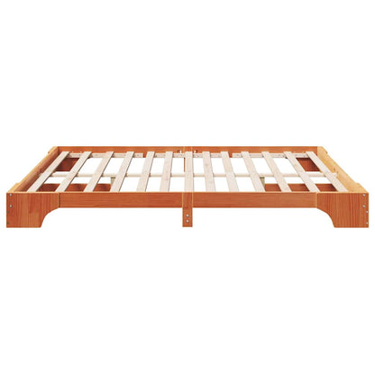 Struttura del letto Marrone cerato 180 x 200 cm Pino massello | homemem39