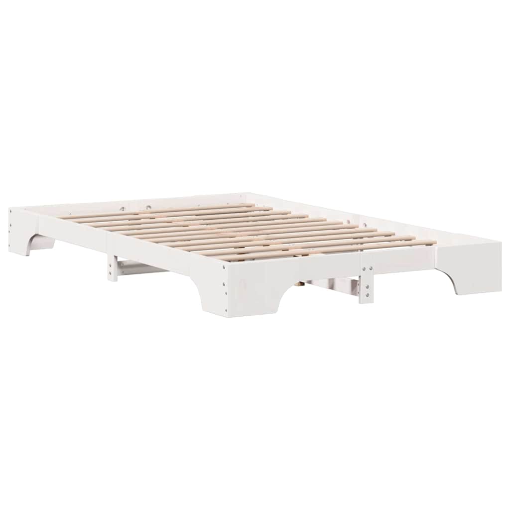 Struttura del letto Bianco 120 x 200 cm Pino massello | homemem39