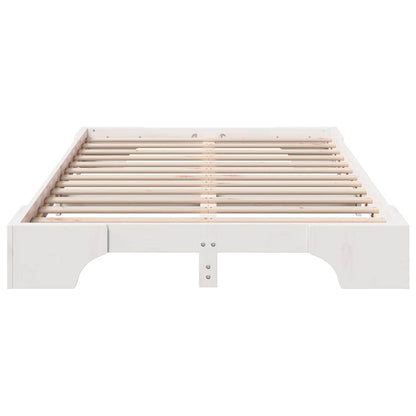 Struttura del letto Bianco 120 x 200 cm Pino massello | homemem39