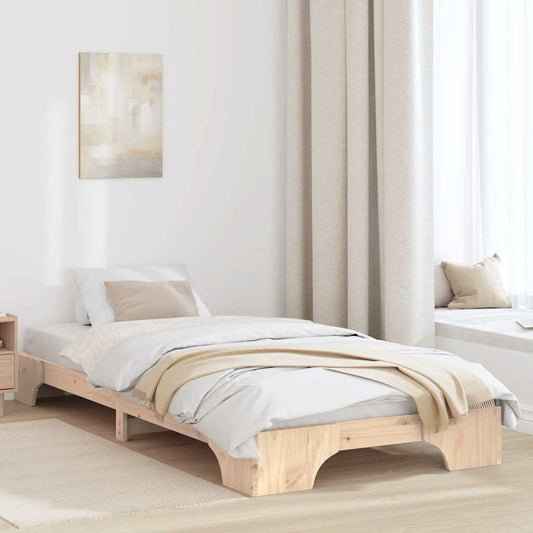 Struttura del letto Pino massello 90 x 200 cm | homemem39