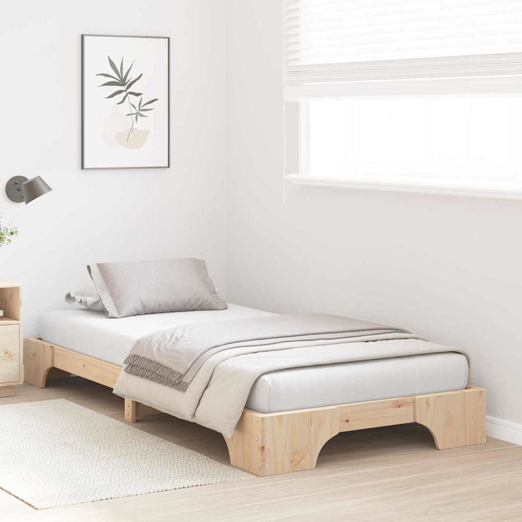 Struttura del letto Pino massello 90 x 200 cm | homemem39