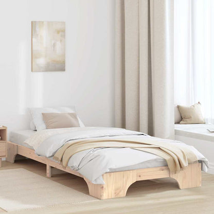 Struttura del letto Naturale 90 x 190 cm Pino massello | homemem39