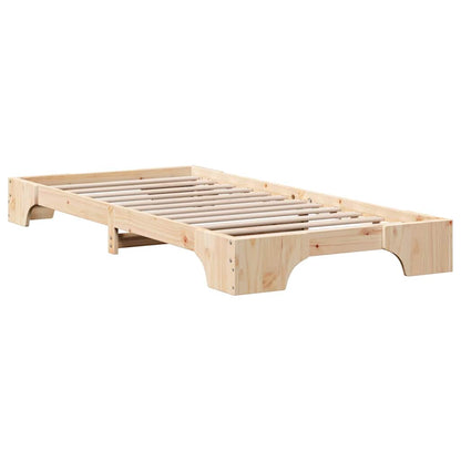 Struttura del letto Naturale 90 x 190 cm Pino massello | homemem39