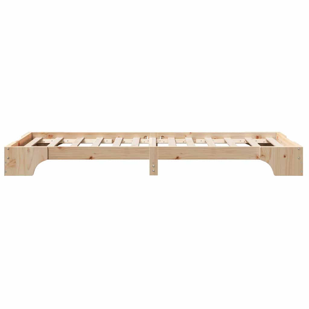 Struttura del letto Naturale 90 x 190 cm Pino massello | homemem39