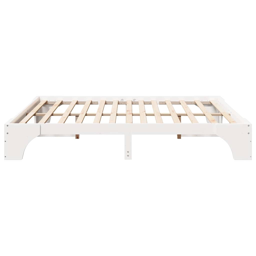 Struttura del letto Bianco 180 x 200 cm Pino massello | homemem39