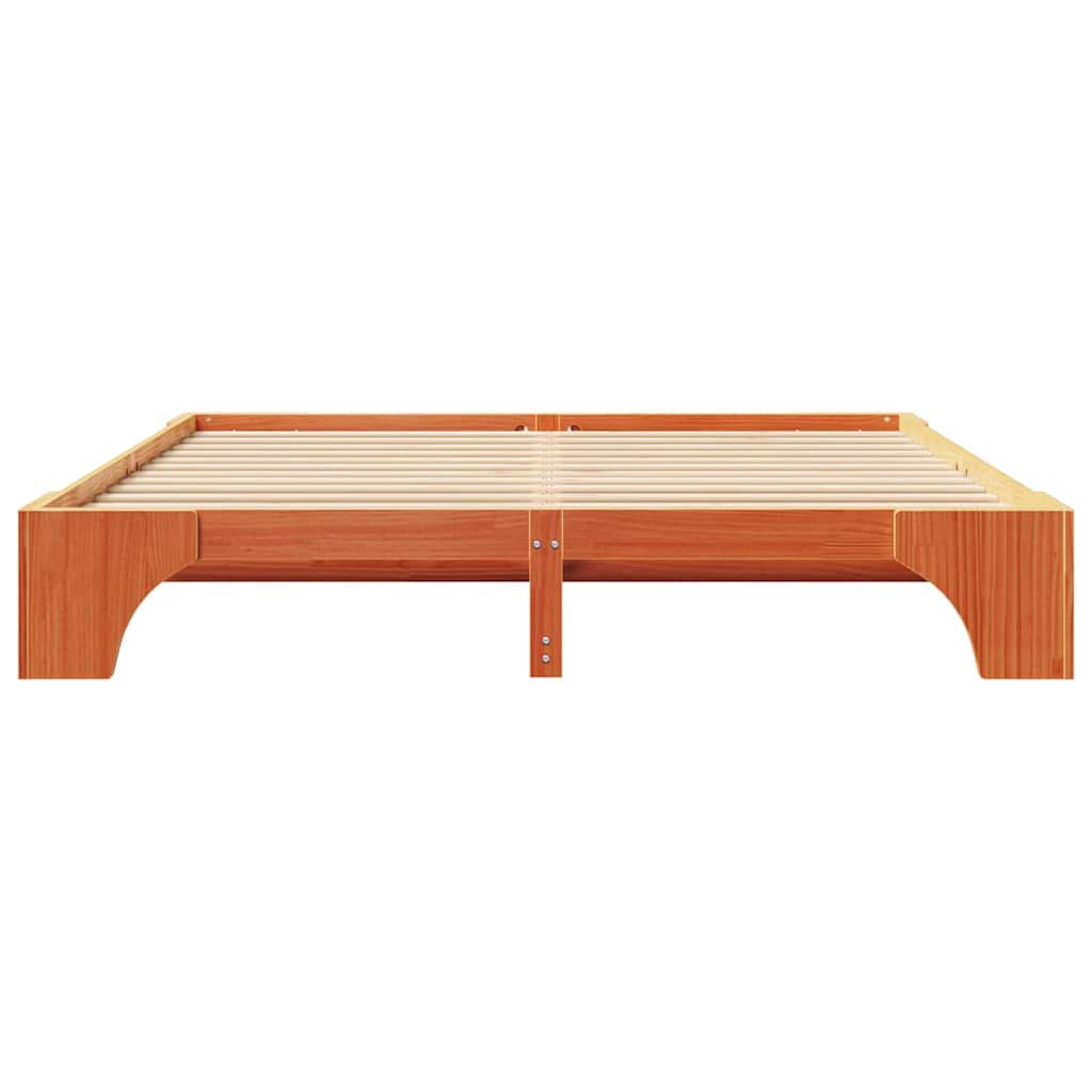 Struttura del letto Marrone cerato 180 x 200 cm Pino massello | homemem39