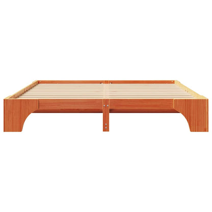 Struttura del letto Marrone cerato 180 x 200 cm Pino massello | homemem39